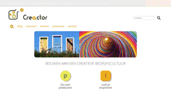 Desktop Screenshot of creactor.nl
